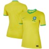 Officiële Voetbalshirt Brazilië Thuis 2023 - Dames